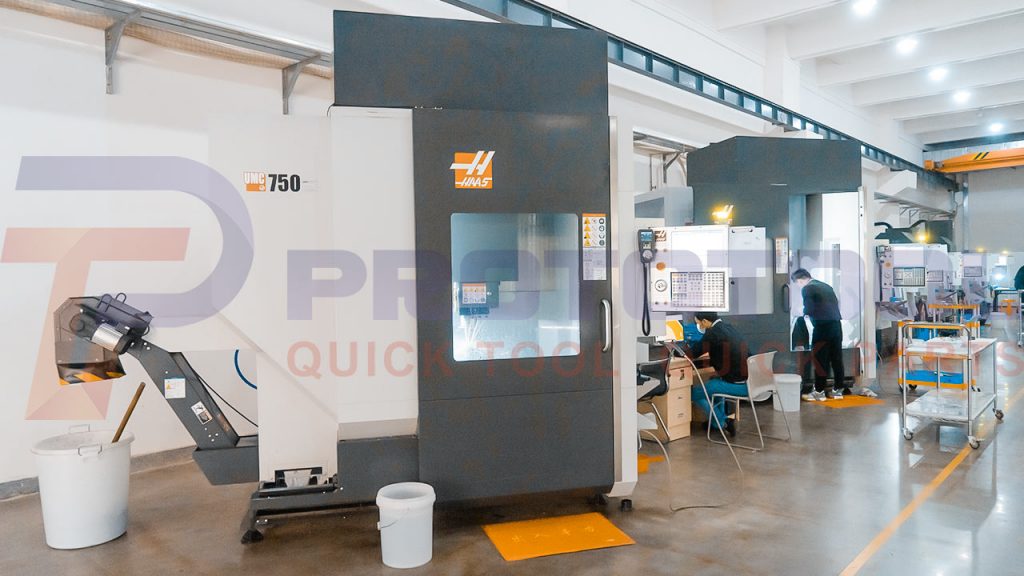 Usinage CNC 5 axes dans Prototool