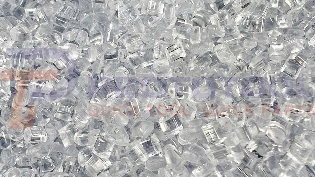 Material - Clear Injection Molded Plastic