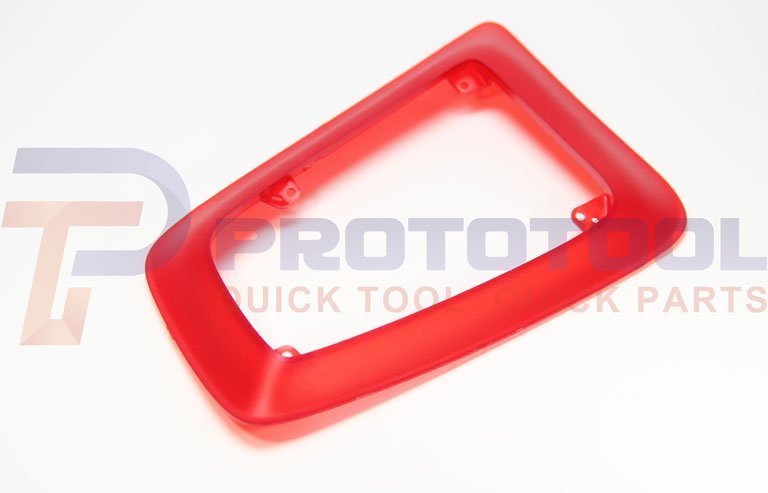 Part Made By clear injection molded plastics
