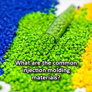 What are the common injection-molding materials featured image