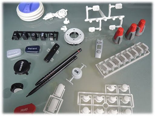 common parts made by two shot injection molding