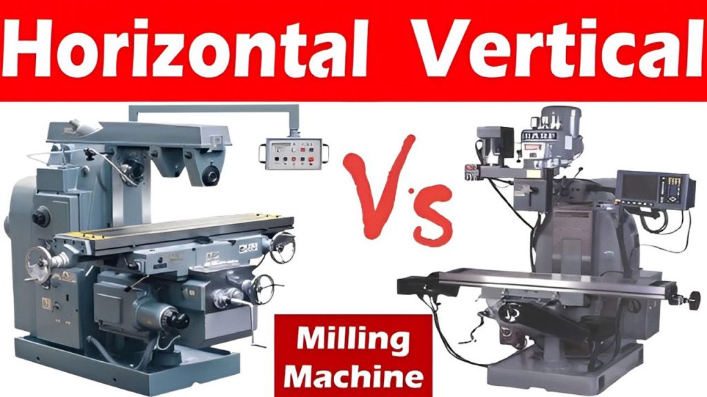 Comparaison entre le fraisage horizontal et le fraisage vertical