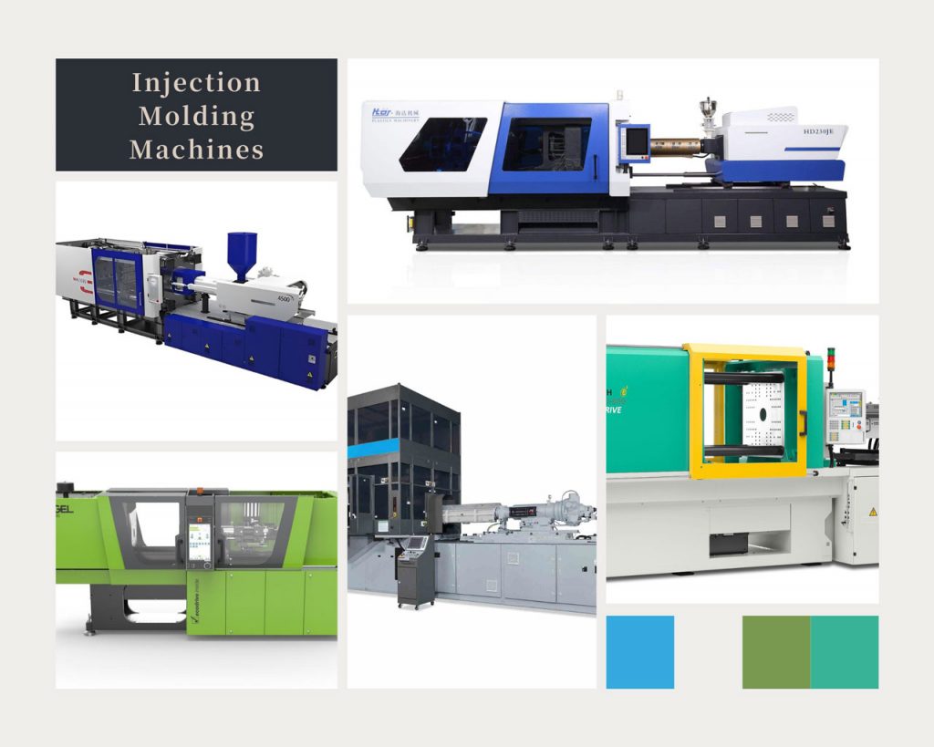 Different Injection Molding Machines