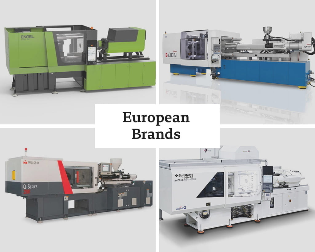 European Brands of Injection Molding Machine