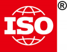 iso logo eingetragenes Warenzeichen