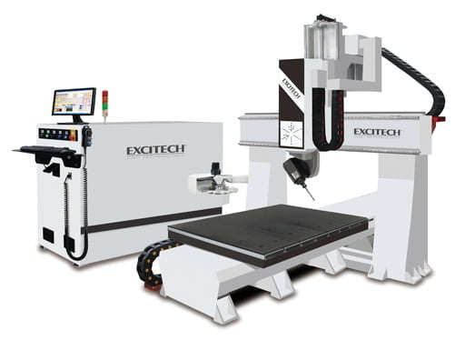 Les Fraiseuses Cnc 5 Axes Pour La Configuration De La Conception Le Travail  Des Métaux De Surface Industriel