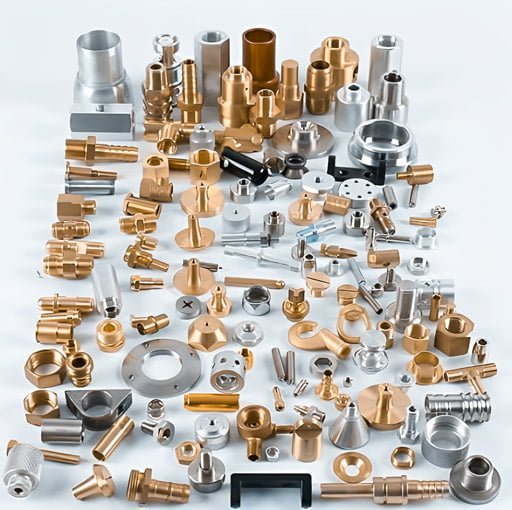 various cnc parts