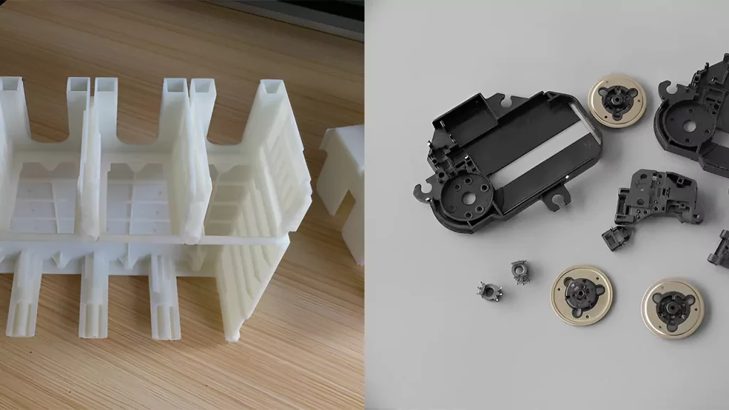 Comparaison entre l'impression 3D et le moulage par injection