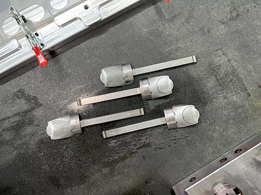 injection mold parts