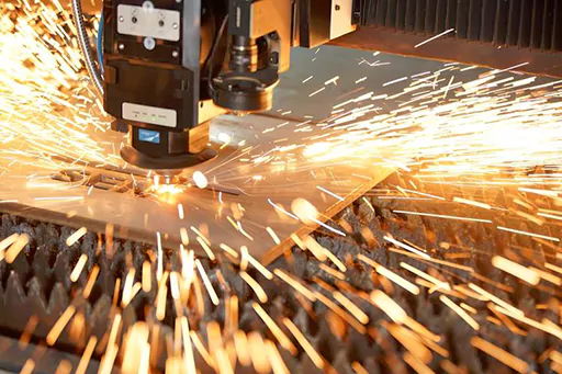 CNC laser cutting high speed
