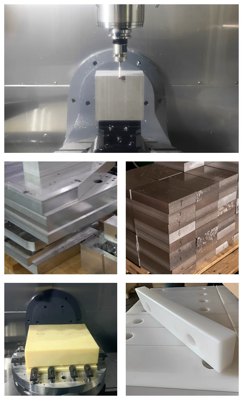 CNC metal materials and CNC plastic materials