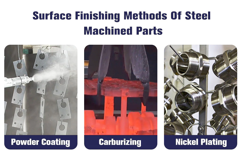 Surface Finishing Methods of Steel Machined Parts