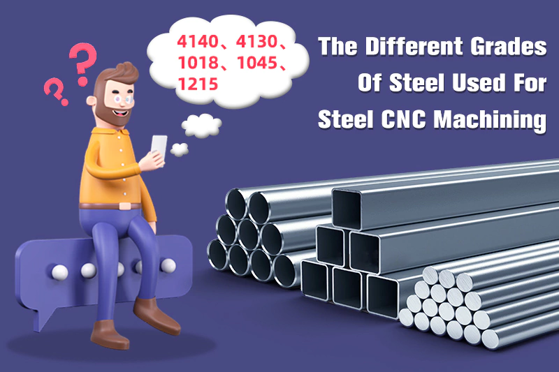 Os diferentes tipos de aço utilizados na maquinagem CNC de aço