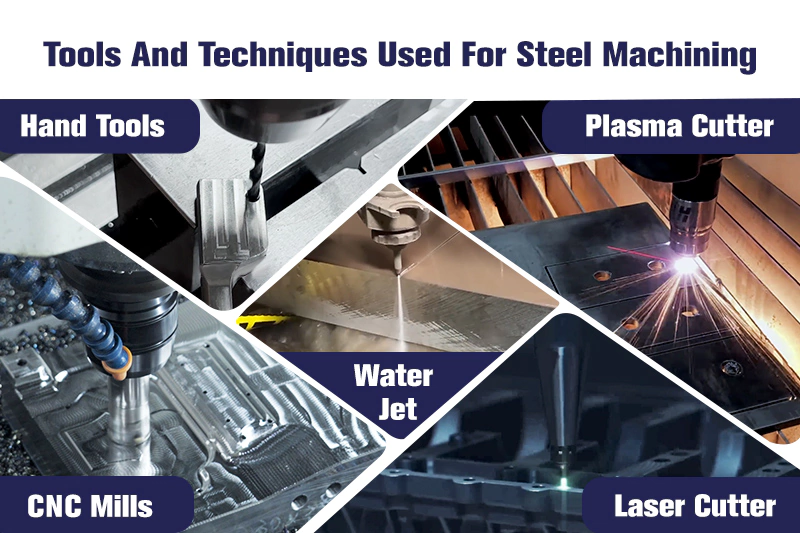 Tools and Techniques Used for Steel Machining