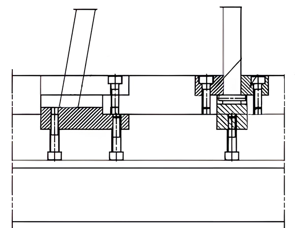 Improved form of through-pin structure lifter