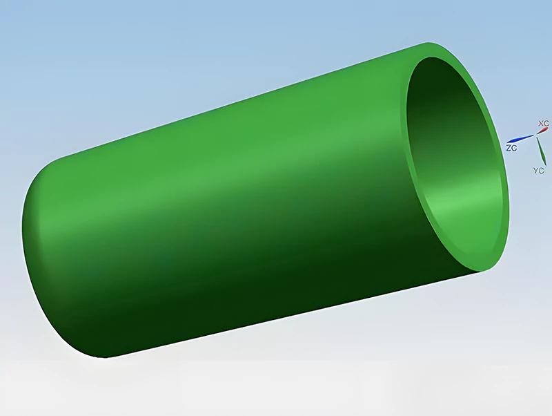 3D drawing of the first molding (inner cup body)