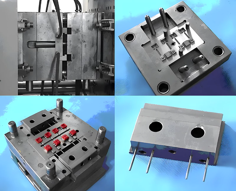Types of Injection Molds - Injection Mold with Lateral Parting and Slider